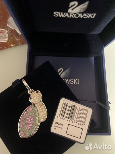 Swarovski кулон подвеска