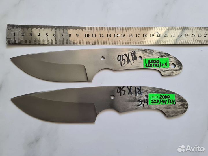 Клинки из кованой стали