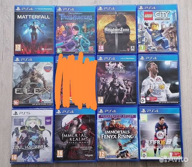 Игры ps4 ps5