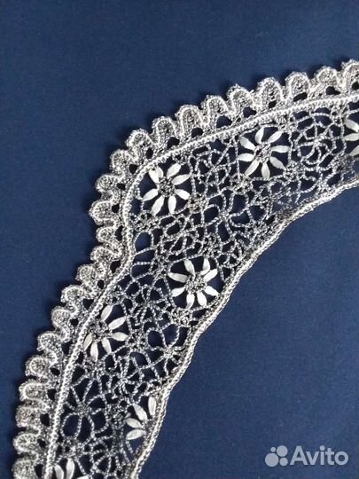 Воротник вологодское кружево