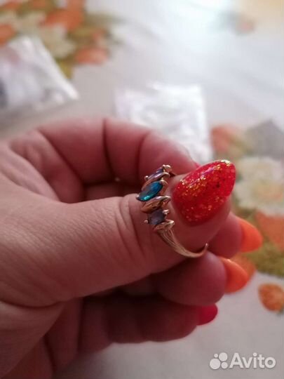 Кольцо серебряное