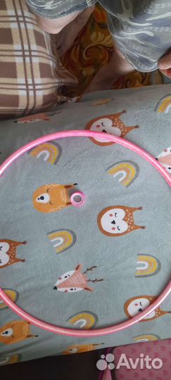 Обруч и купальники гимнастические 60см