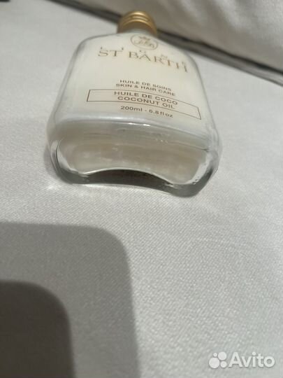 St barth кокосовое масло 200ml (новое, стекло)
