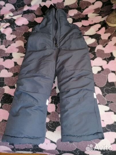 Зимний комбинезон для девочки 74 80