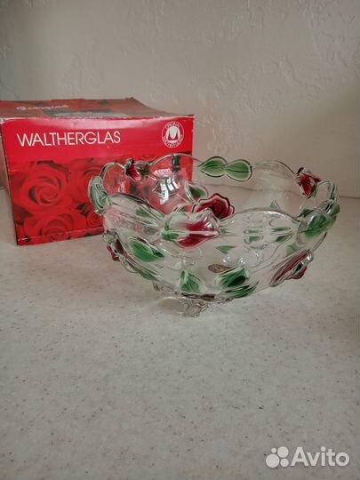 Ваза, блюдо Original Walterglas Германия