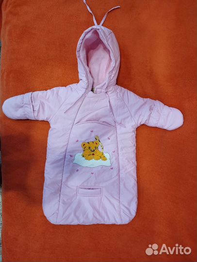 Конверт в коляску демисезонный 74р