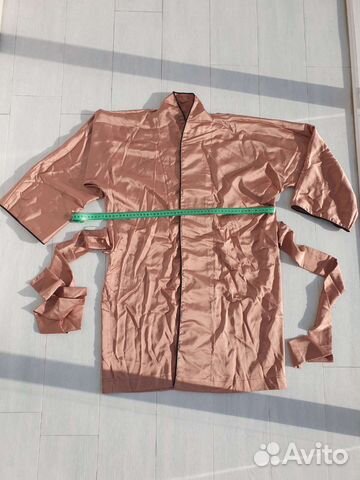 Халат женский шелковый