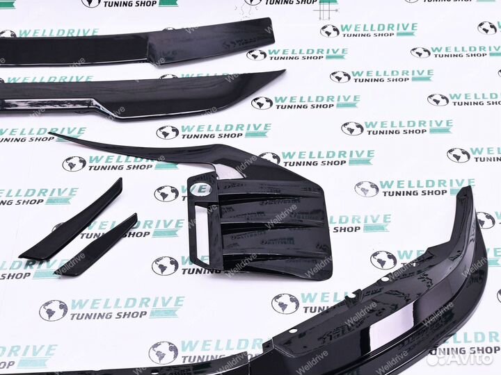 Сплиттер спойлер козырек жабры BMW M2 G87