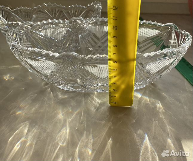 Хрустальные конфетницы Чехия