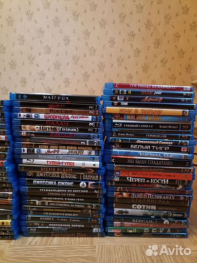 Bluray диски 133 штуки