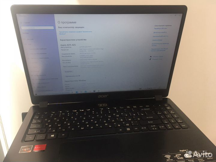 Ноутбук Acer Ryzen 3