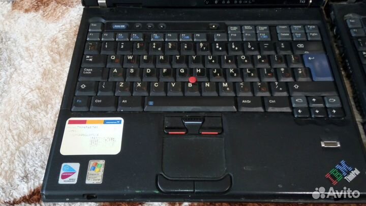 Ноутбуки Thinkpad IBM T43