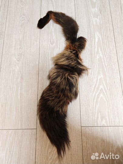 Обрезки лисьего меха