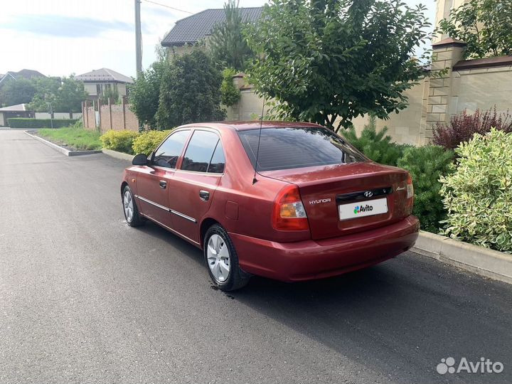 Hyundai Accent 1.5 МТ, 2006, 253 000 км