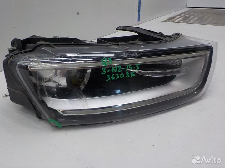 Фара правая на Audi Q3