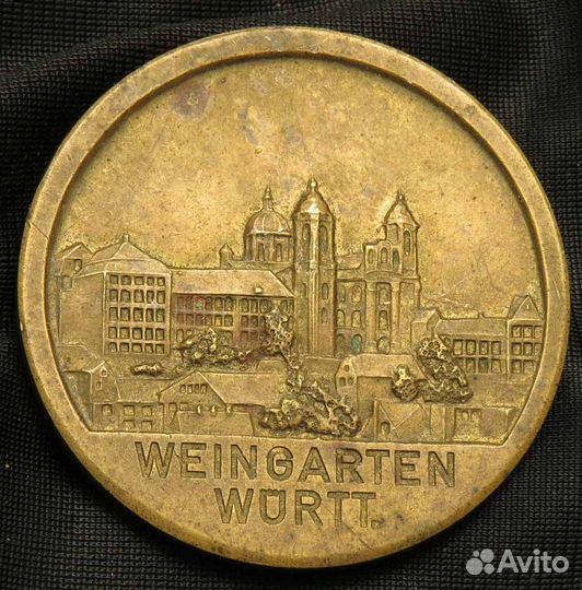 Настольная медаль фабрики Maschinenfabrik