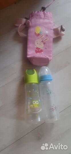 Термо Сумка для бутылочки и бутылочки с сосками