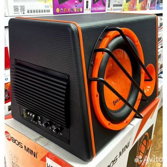 Активный сабвуфер Bos Mini 12 дюймов 800W Новый