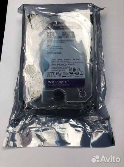 Жесткий диск 2TB WD20purz
