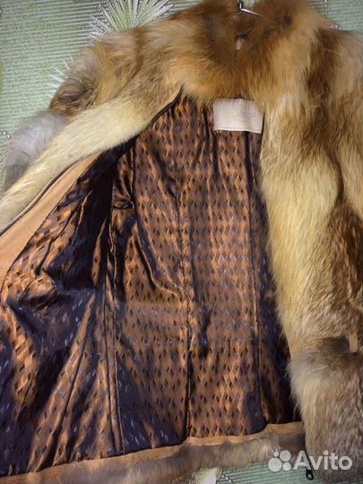 Жилет лисий