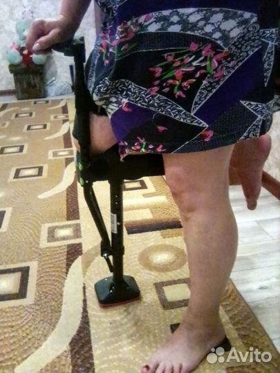 Протез подколенный. Костыль 