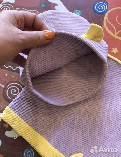 Комплект шапка и снуд детский