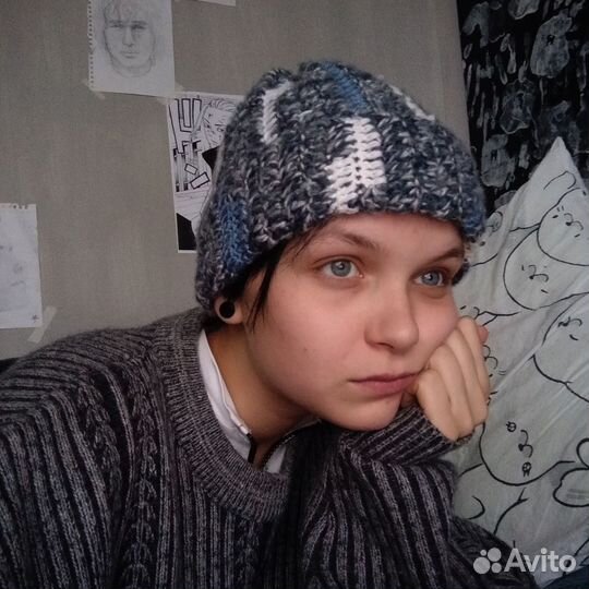 Шапка вязанная