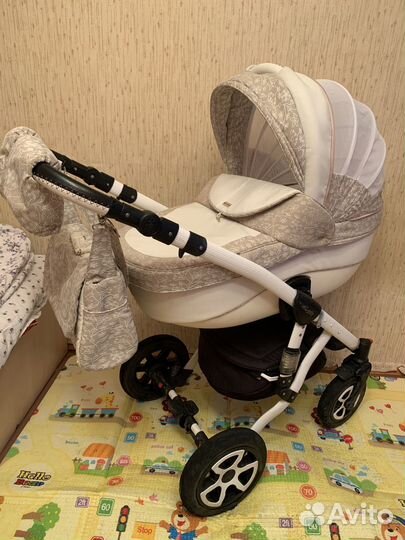 Adamex 2в1 детская коляска