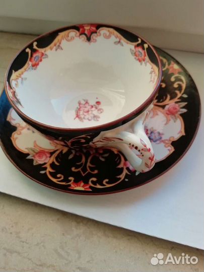 Чайная пара Sarregeumines (Гарднерь) 1860г