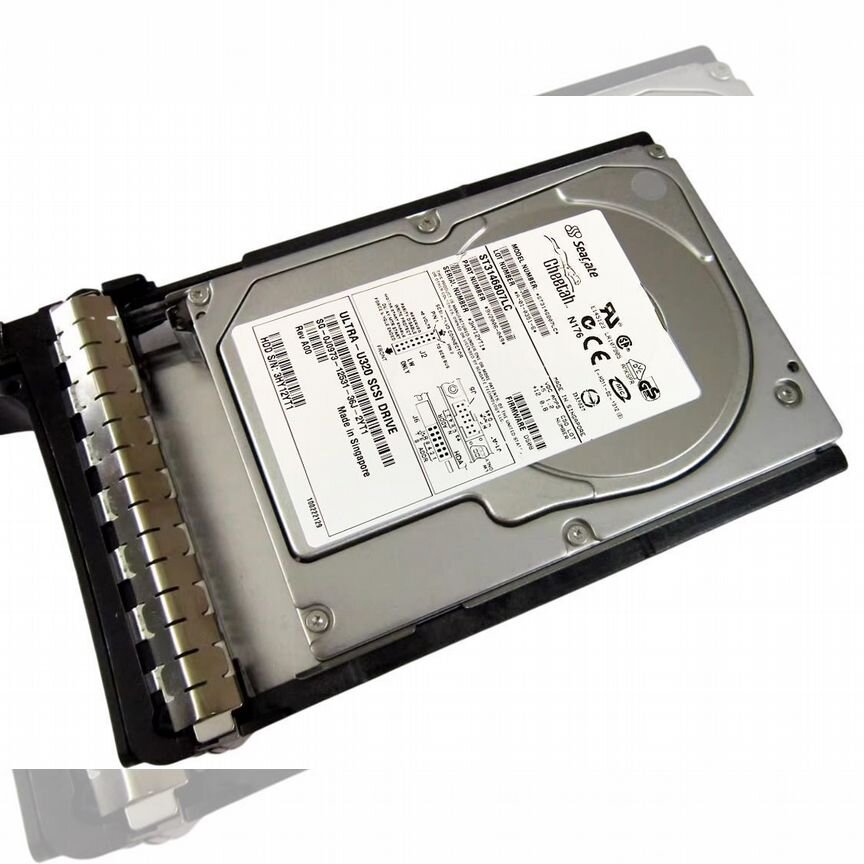 [J0973] Жесткий Диск Dell 146gb U320scsi 3.5" Hdd J0973