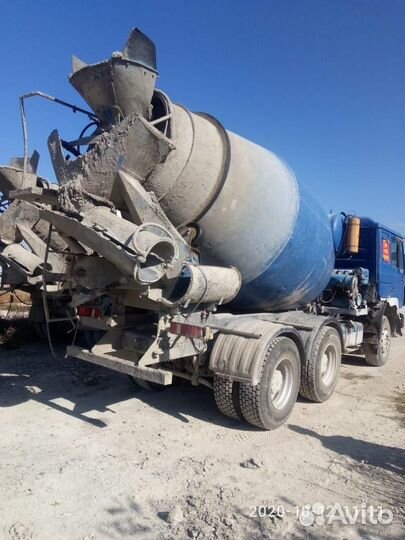 Автобетоносмеситель MAN F2000, 1989