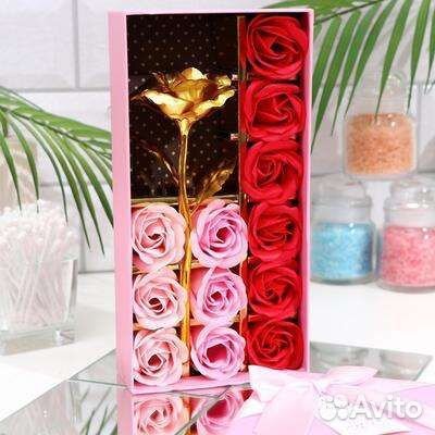 Подарочный набор Мыльные розы
