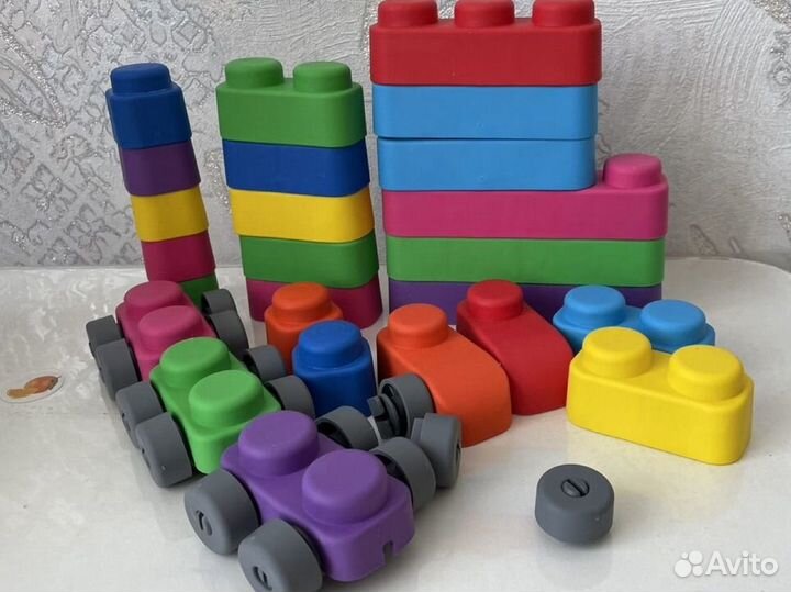 Конструктор для малышей мягкий