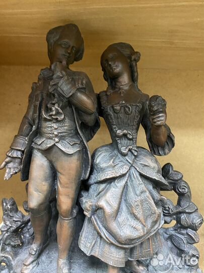 Часы каминные Фтанция 19 век