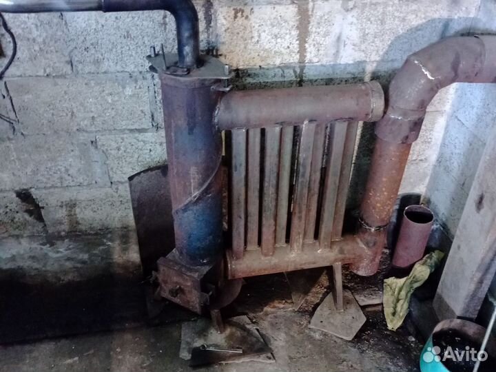 Печь калорифер на масле