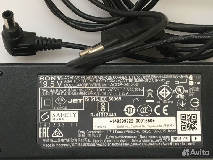 Блок питания acdp-045S02 sony KDL-32RD303