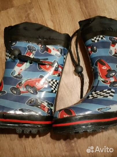 Сапоги резиновые, для мальчика, 26 размер