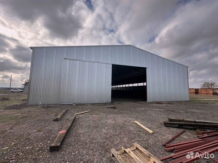 Ангар металлический