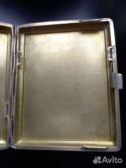 Портсигары серебряные