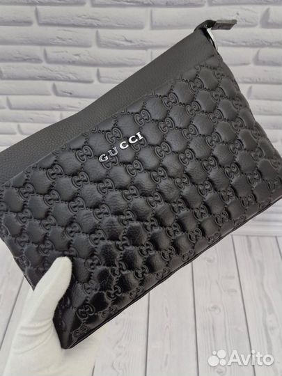 Клатч натуральная кожа Gucci
