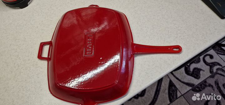 Чугунная сковорода гриль Lava