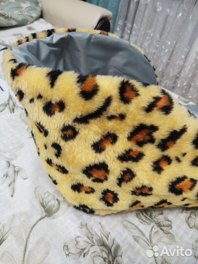 Мягкое теплое сидение в санки