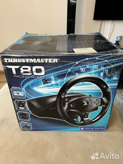 Руль thrustmaster t80 ps4/pc
