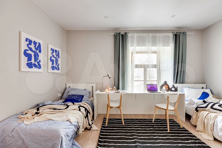 Комната 18 м² в 1-к., 2/2 эт.