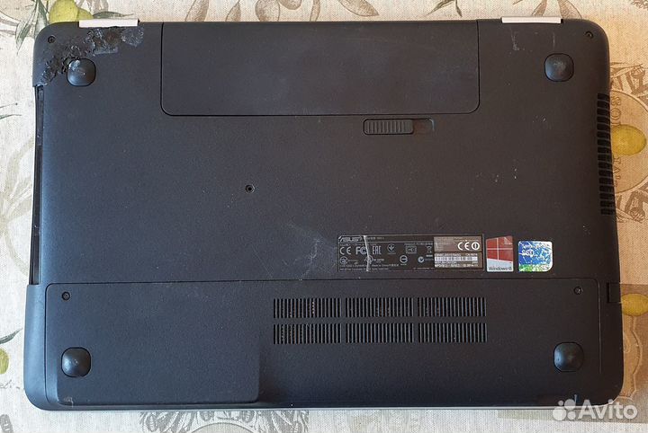 Ноутбук Asus N551, Intel Core I7-4710, DDR3 8gb