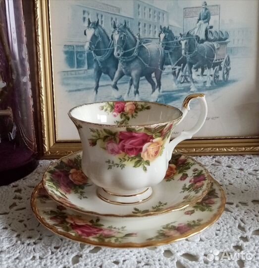 Чашка блюдце Тарелка Royal Albert Aнглия