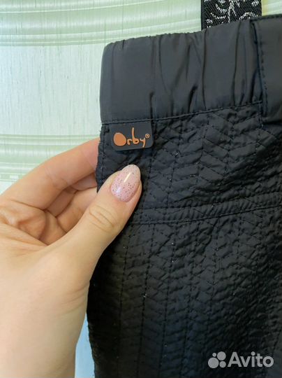 Болонневые осенние брюки