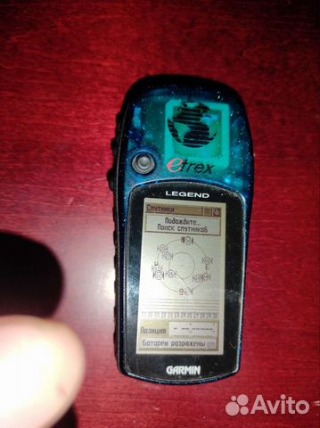 Gps навигатор туристический garmin etrex легенда
