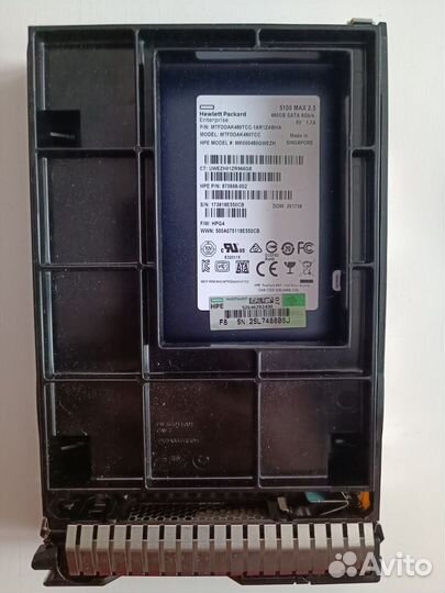 Жесткий диск HP 5100 MAX 2.5 mtfddak480tcc 480GB