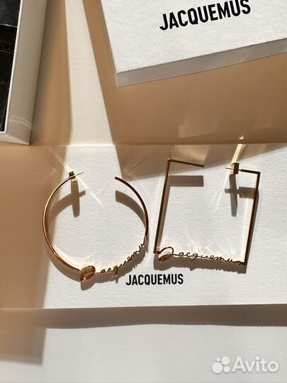 Серьги jacquemus